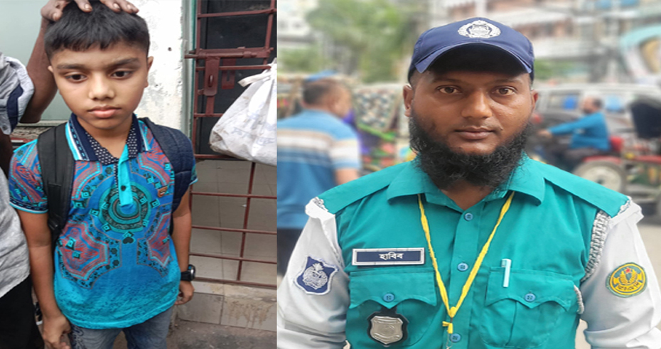 ট্রাফিক কনস্টেবলের বৃদ্ধিমত্তায় ‘অপহরণ’ থেকে রক্ষা পেলো শিশু শিক্ষার্থী